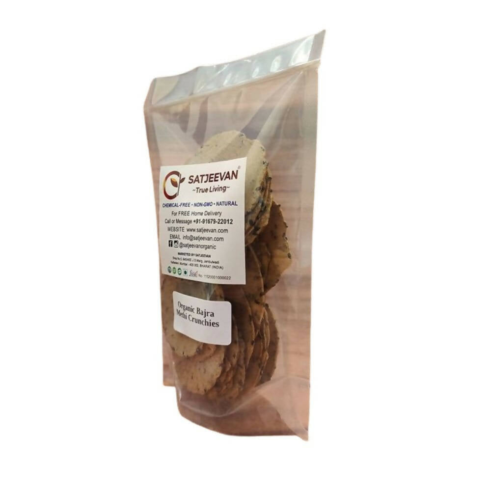 Satjeevan Organic Bajra Methi Crunchies - Distacart