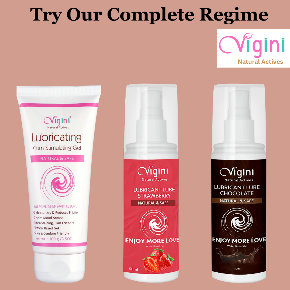 Vigini Intimate Chocolate Lubricant Personal Lube Water Based Gel - Distacart
