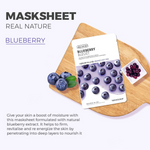 Thumbnail for The Face Shop Real Nature Blueberry Face Mask - Distacart