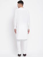 Thumbnail for Even Apparels Beige Color Pure Cotton Men's Kurta With Band Collar - Distacart