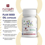 Thumbnail for Ningen Flax Seed Oil Capsules - Distacart
