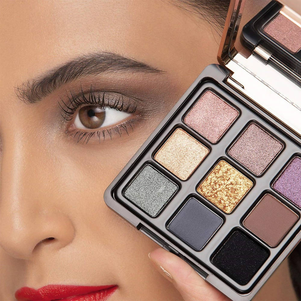 Manish Malhotra 9 In 1 Eyeshadow Palette - Rendezvous - Distacart