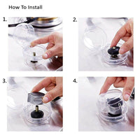 Thumbnail for Safe-O-Kid Gas Stove Knobs Translucent Guards for Indoor Baby Safety Set of 2 Pcs - Distacart