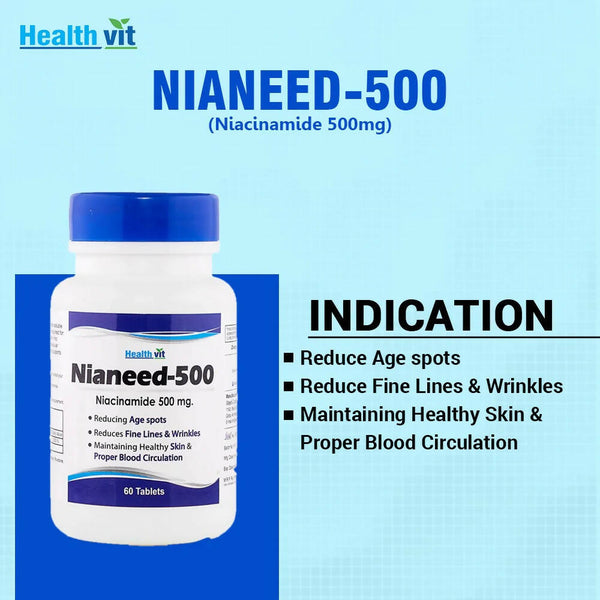 Healthvit Nianeed-500 Tablets - Distacart
