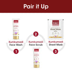 Thumbnail for TAC - The Ayurveda Co. Kumkumadi Serum Sheet Mask | with Saffron | for Nourished & Moisturized Skin - Distacart