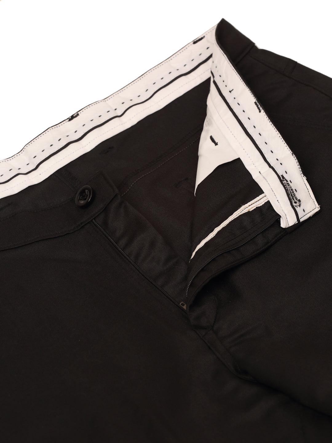 Jainish Men's Casual Cotton Solid Cargo Pants ( KGP 154 Black ) - Distacart