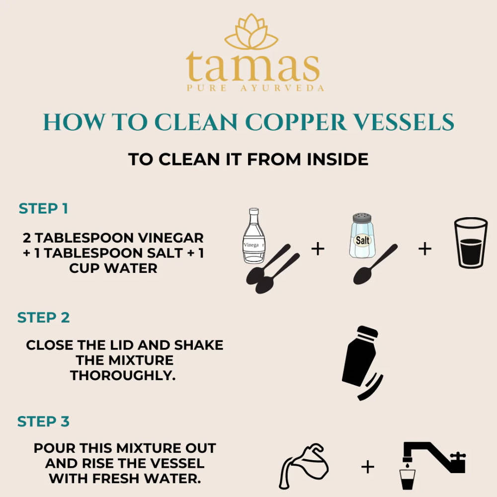 Tamas Q7 Meena Copper Water Bottle - Distacart
