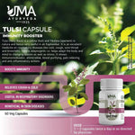 Thumbnail for Uma Ayurveda Tulsi Capsules - Distacart