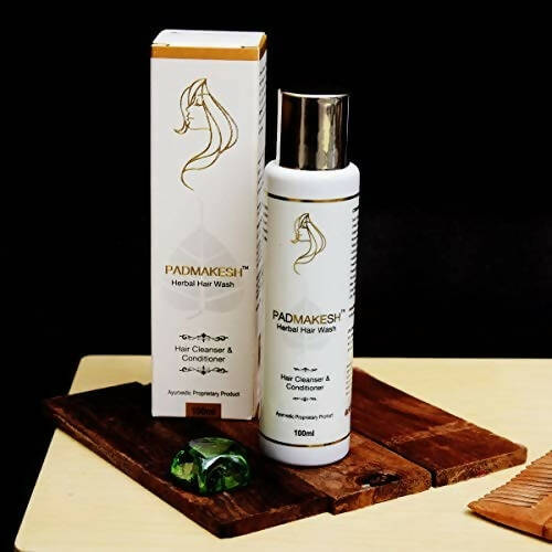 Bio Resurge Life Padmakesh Herbal Hair Wash - Hair Cleanser And Conditioner - Distacart