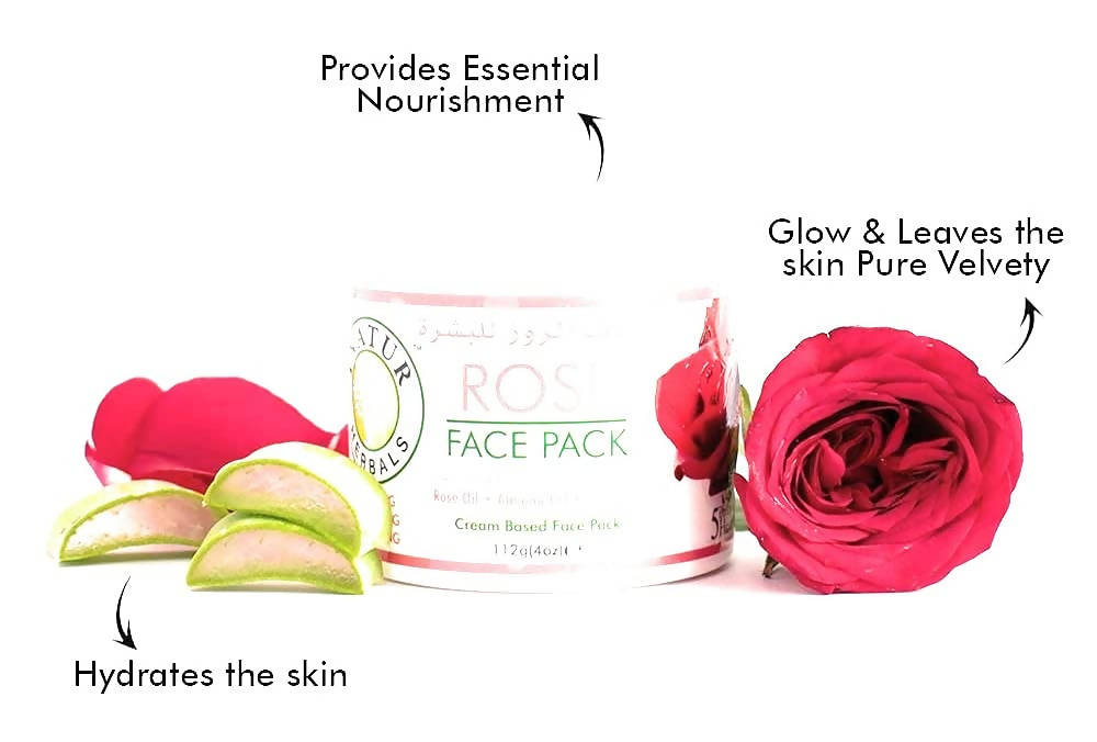 Inatur Rose Face Pack