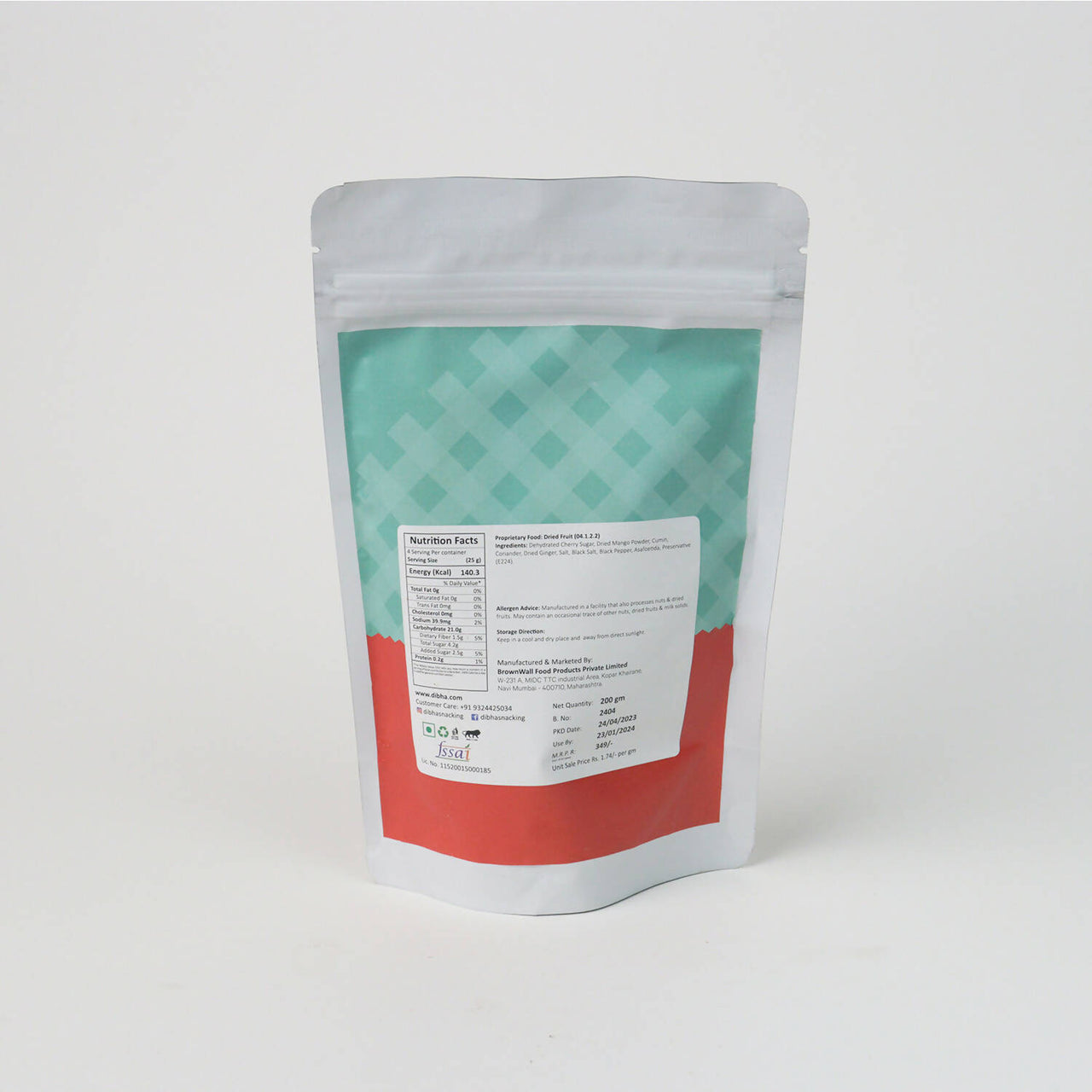 Dibha - Honest Snacking Chatpata Raisins - Distacart