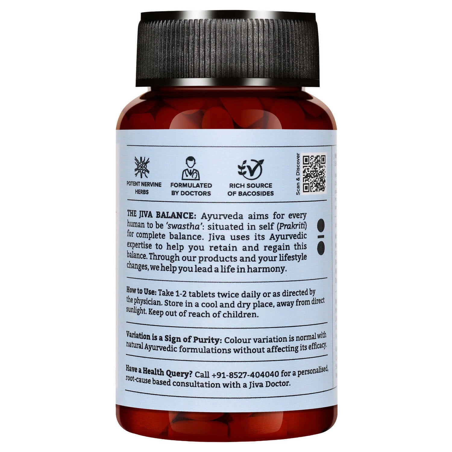 Jiva Ayurveda Memorica Tablets - Distacart