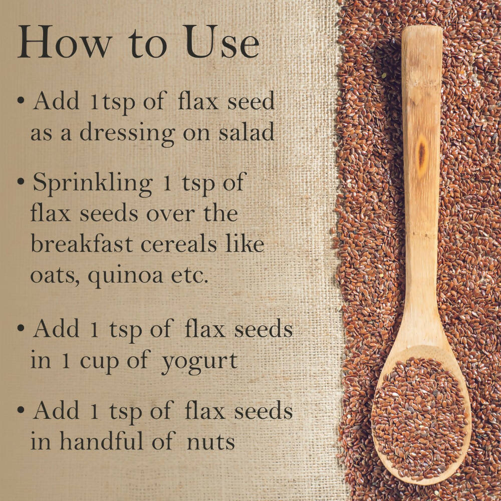 Nutriorg Organic Raw Flaxseeds - Distacart