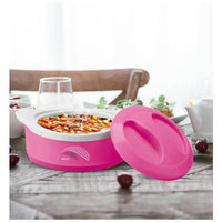 Thumbnail for Milton New Marvel 2500 Inner Steel Casserole For Roti/Chapati - Pink Color