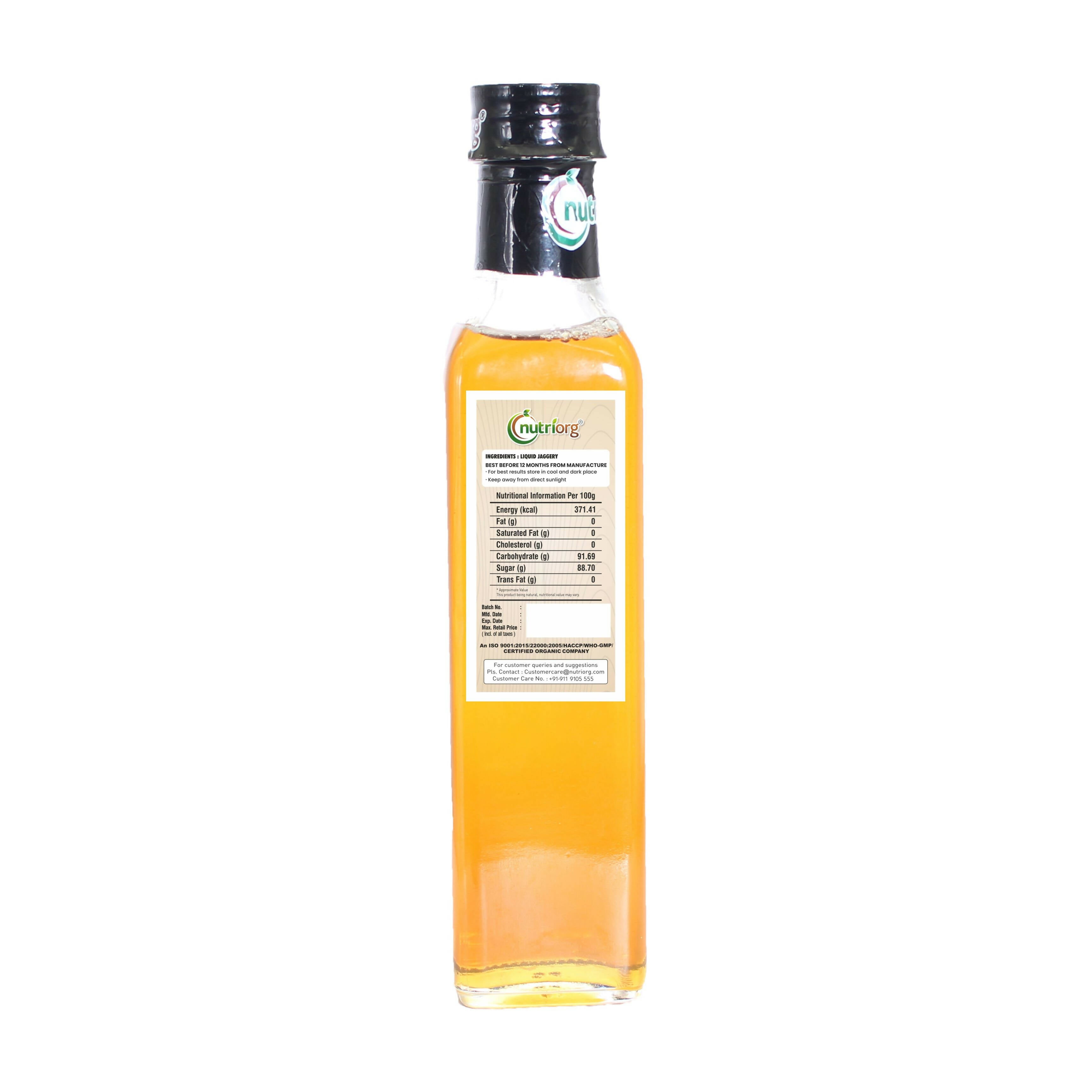 Nutriorg Liquid Jaggery - Distacart