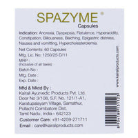 Thumbnail for Kairali Ayurvedic Spazyme Capsules - Distacart