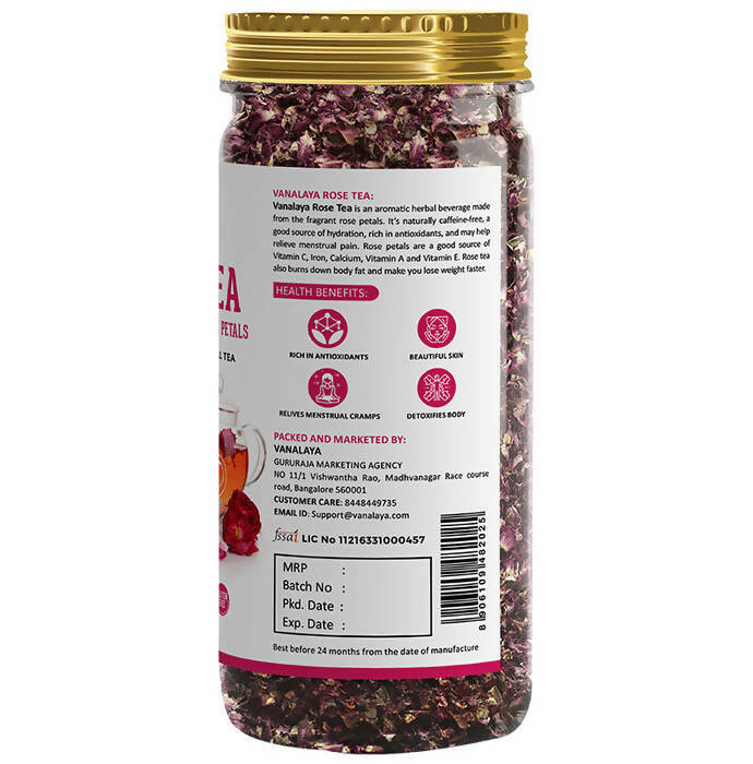 Vanalaya Rose Flower Tea - Distacart