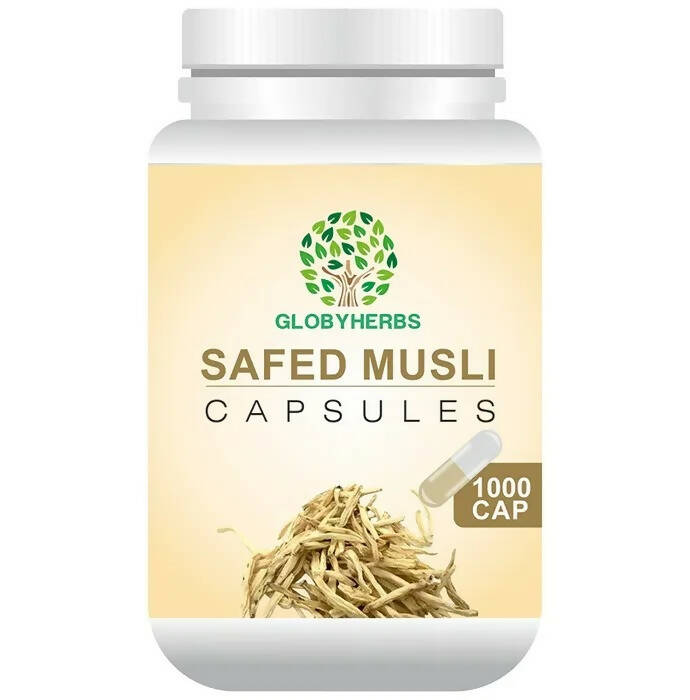 Globyherbs Safed Musli Capsules - Distacart