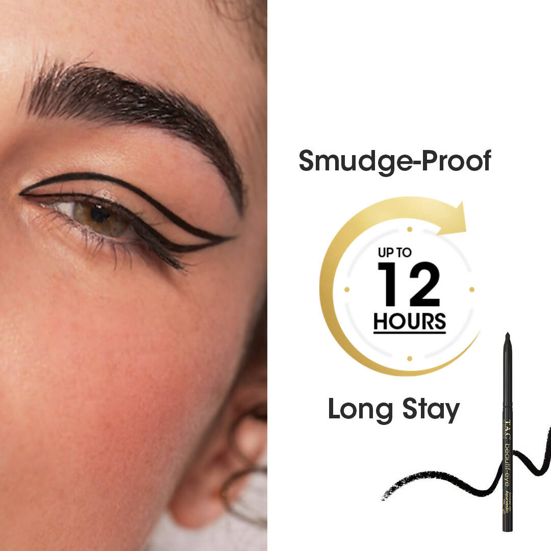 TAC - The Ayurveda Co. Beautif-eye Ayurvedic Black Kajal - Distacart