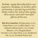 Thumbnail for Biotique Advanced Ayurveda Bio Carrot 40+ SPF UVA/UVB Sunscreen Ultra Soothing Face Lotion 50Gm, 120Ml, 190Ml