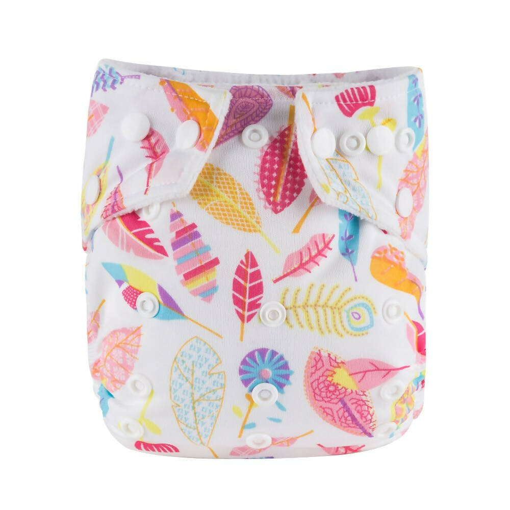 Sunshine Baby Bamboo Charcoal Reusable Diapers for New Born Babies - Distacart