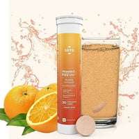 Thumbnail for Setu Vitamin C: Fizz - 20 Effervescent Tablets - Distacart