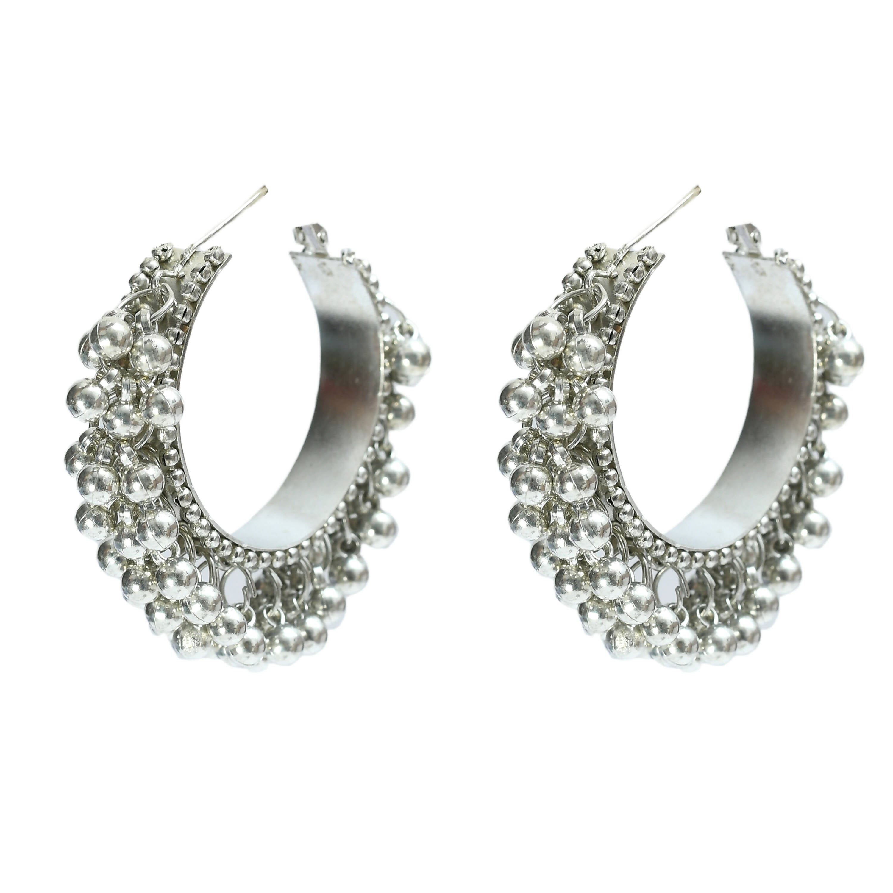 Mominos Fashion Johar Kamal Oxidised Silver-Plated Brass Finish Radha Kishan Long Necklace For Women (Silver) - Distacart