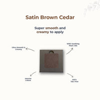 Thumbnail for Disguise Satin Smooth Eyeshadow Squares - Brown Cedar 213 - Distacart