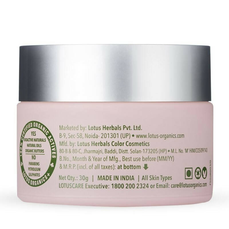 Lotus Organics+ Precious Brightening Night Cream - Distacart
