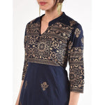 Thumbnail for Cheera Women's Hand Block Print Anarkali Kurta (CH-031K)