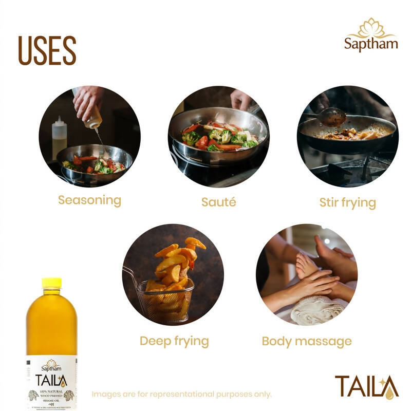 Saptham Taila Sesame Oil - Distacart