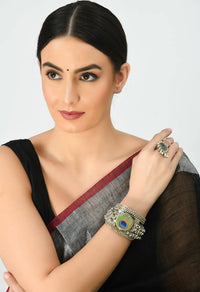 Thumbnail for Mominos Fashion Kamal Johar Ghungroo Handcraft Cuff Bracelet