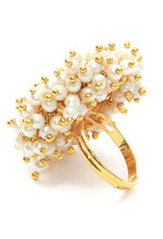 Thumbnail for Mominos Fashion Joharkamal Gold-Plated Beads Work Bangles with Rings - Distacart