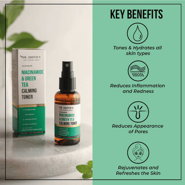 Dr. Sheth's Niacinamide & Green Tea Calming Toner - Distacart