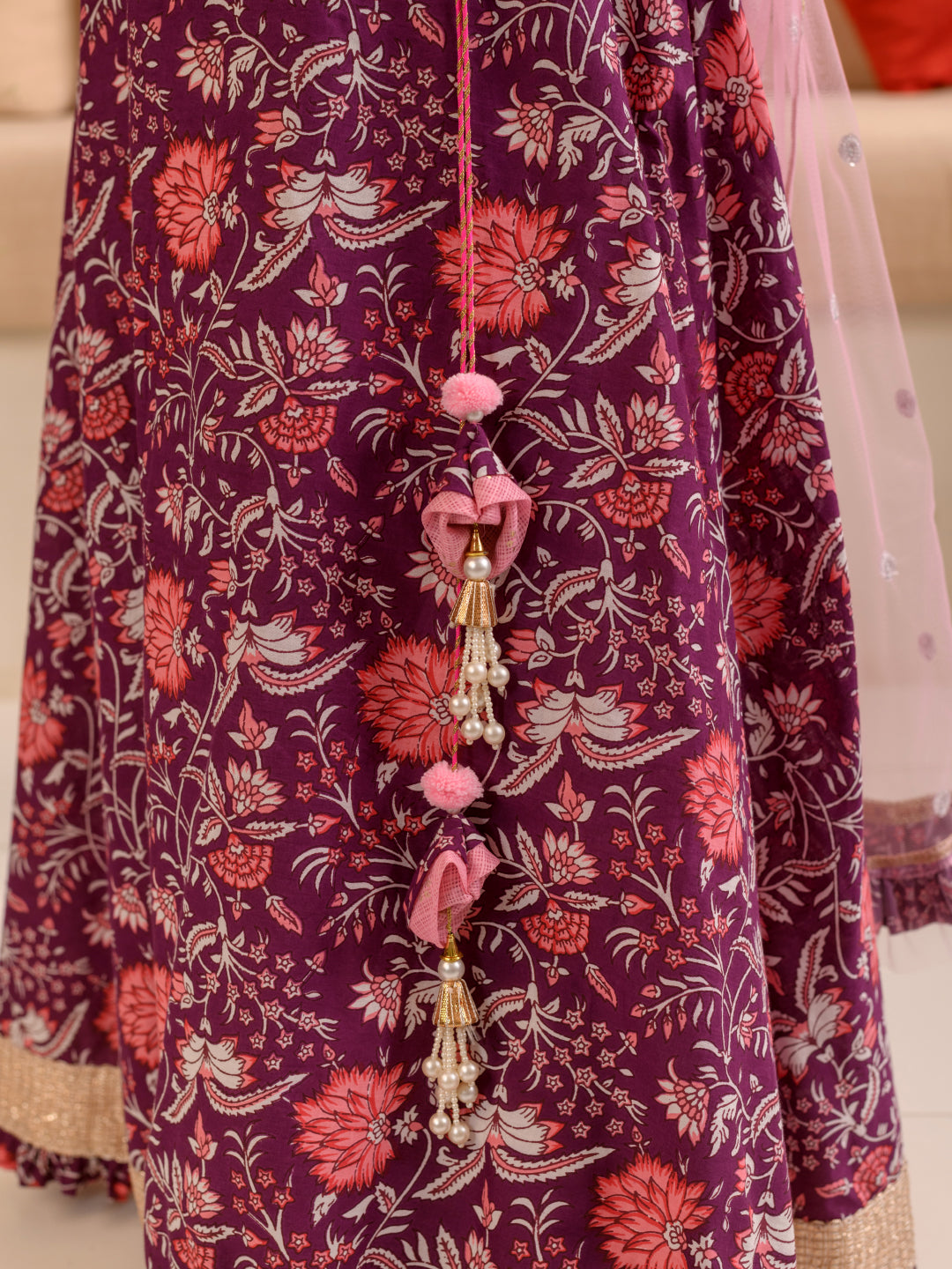 Girls Printed Ready To Wear Lehenga Blouse With Dupatta - Mini Marvels - Distacart
