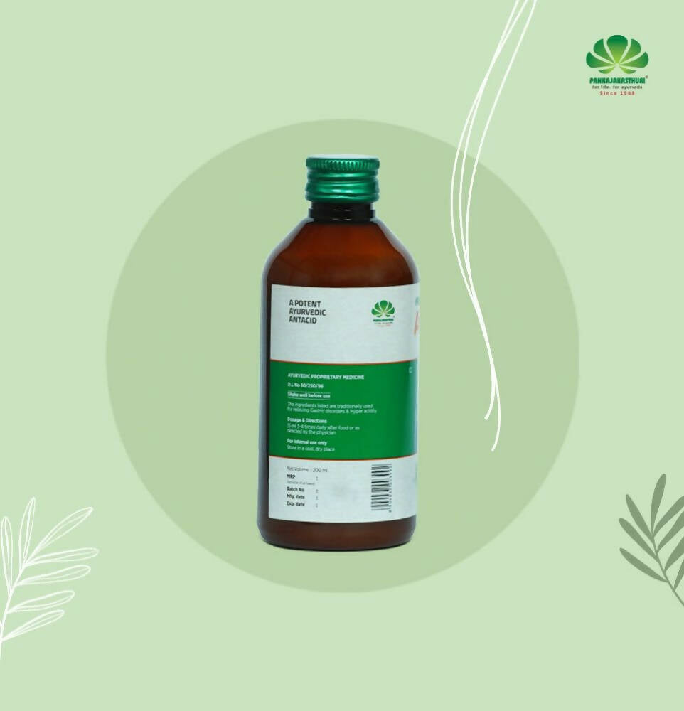 Pankajakasthuri Anticid Liquid Pudina - Distacart
