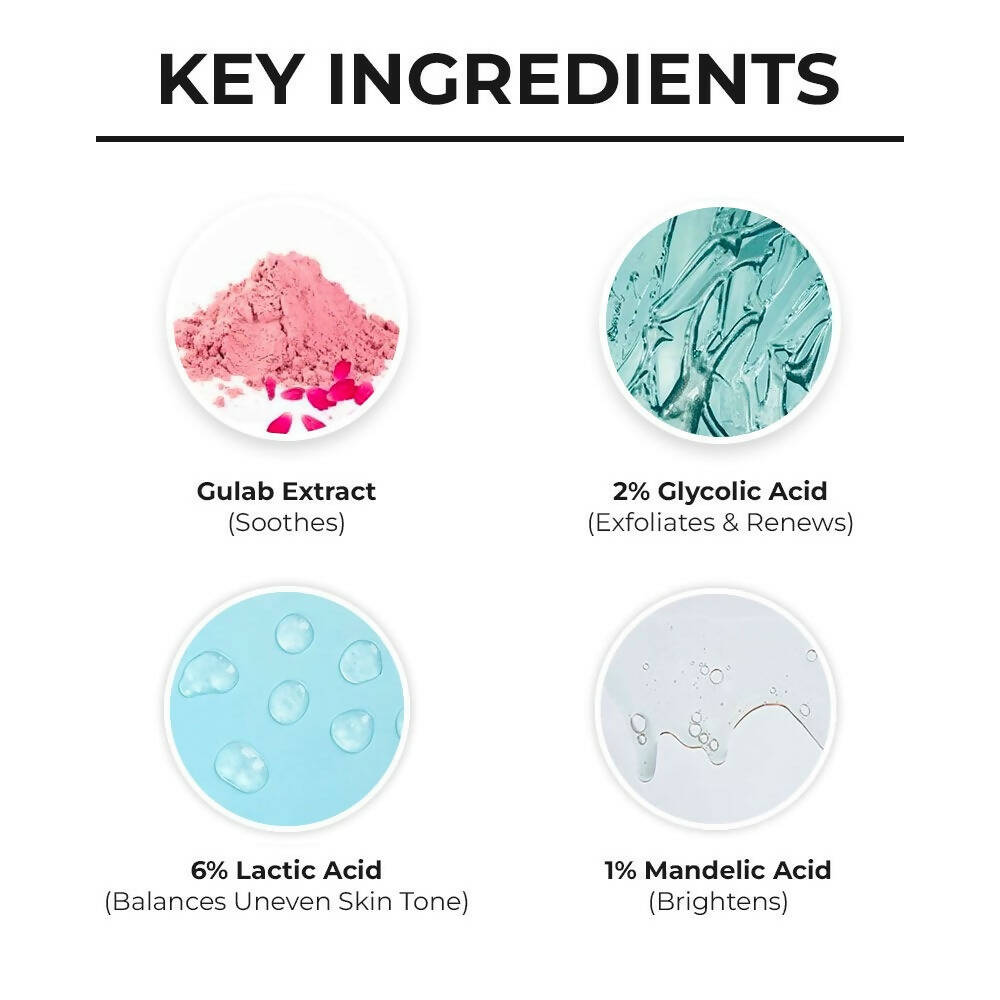 Dr. Sheth's Gulab & Glycolic Acid Body Peel - Distacart