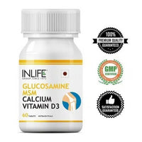 Thumbnail for Inlife Glucosamine MSM Calcium Vitamin D3 Tablets