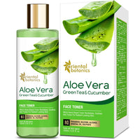 Thumbnail for Oriental Botanics Aloe Vera, Green Tea & Cucumber Face Toner