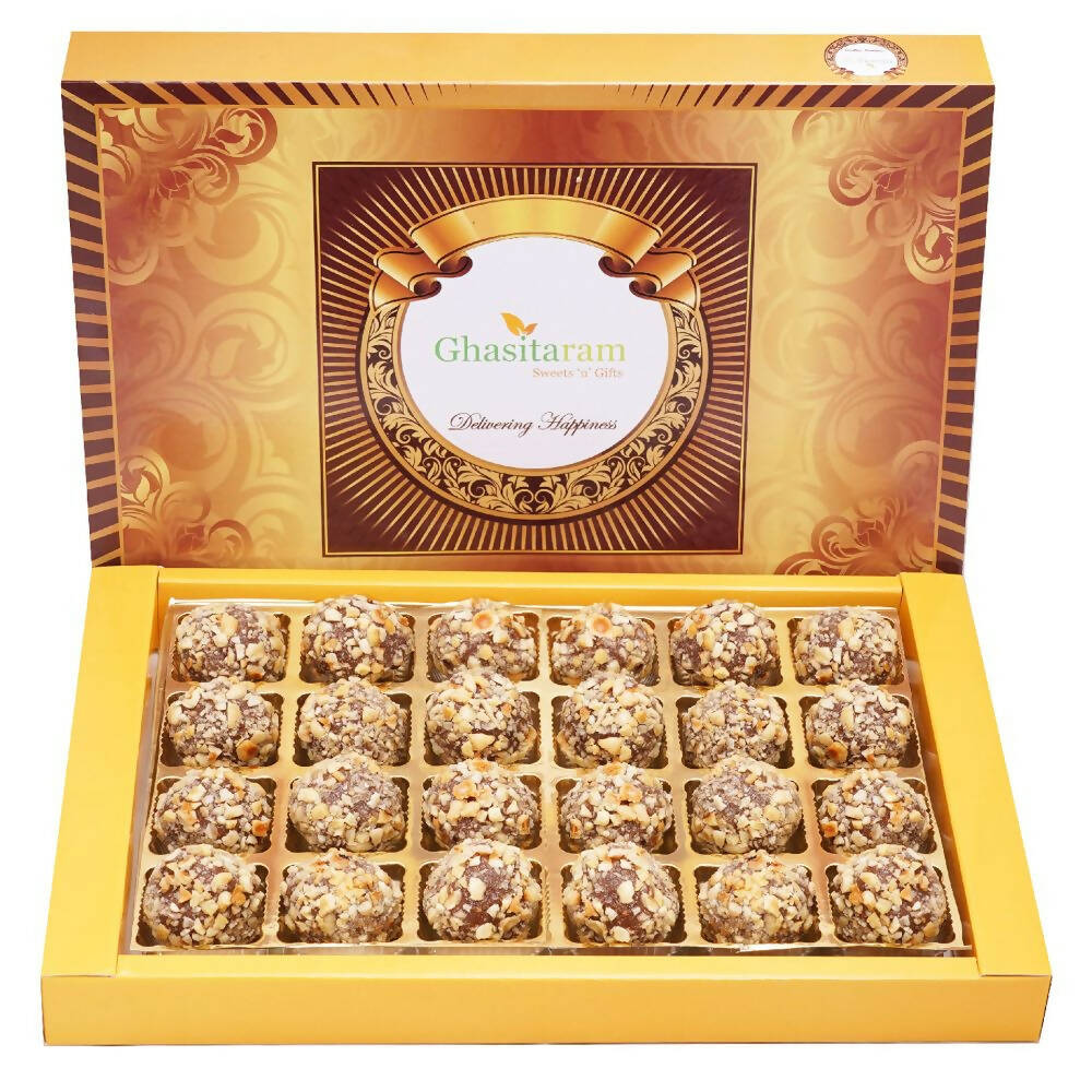Ghasitaram Hazelnut Cashew Sweet Balls - Distacart