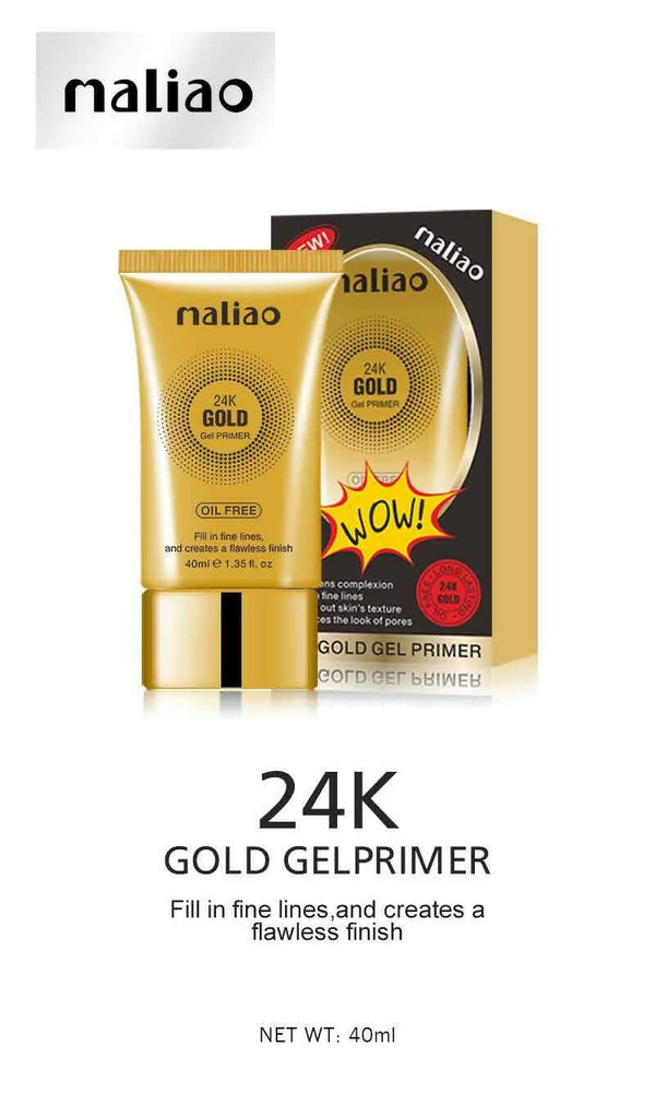 Maliao Professional Matte Look 24K Gold Gel Primer - Distacart