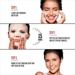 Thumbnail for Lakme Blush And Glow Strawberry Sheet Mask use