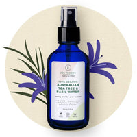 Thumbnail for Juicy Chemistry Australian Tea Tree & Basil Water Toner for Acne-Prone Skin - Distacart