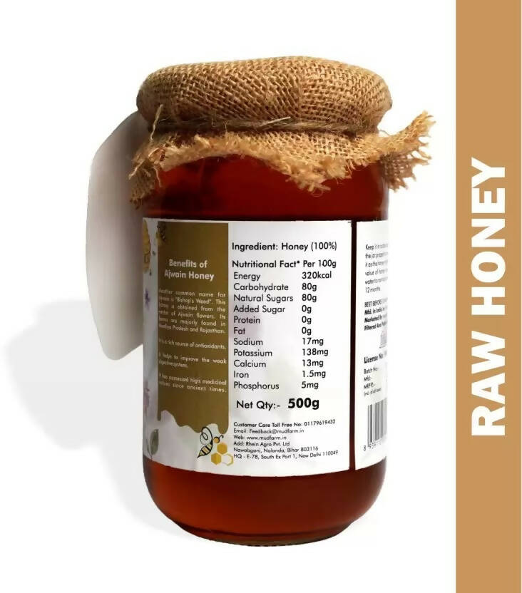 Mudfarm Ajwain Honey - Distacart