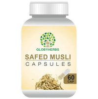 Thumbnail for Globyherbs Safed Musli Capsules - Distacart