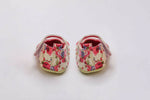 Thumbnail for Tiny Bugs Girls Flowral Print Infants Booties - Pink - Distacart