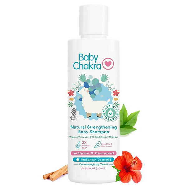 BabyChakra Natural Strengthening Baby Shampoo - Distacart