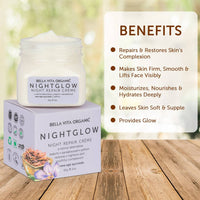 Thumbnail for Bella Vita Organic Night Glow Night Repair Creme - Distacart