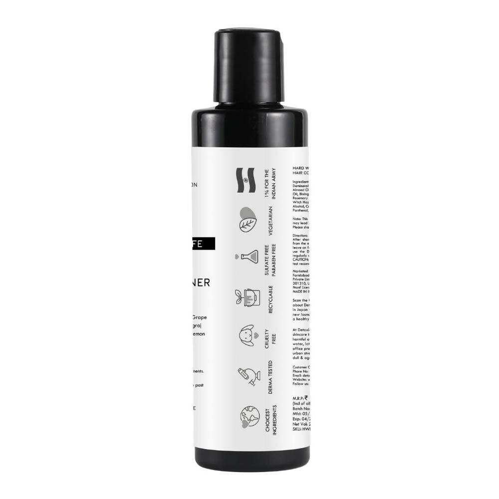 Detoxie Frizz Control & Hard Water Repair Hair Conditioner - Distacart