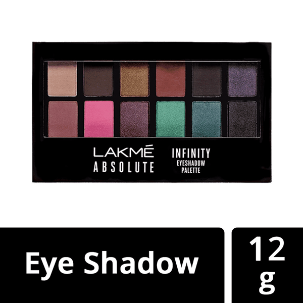 Lakme Absolute Infinity Eye Shadow Pallete - Midnight Magic 12 gm